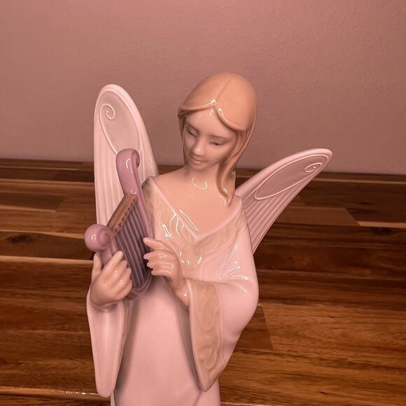 Lladro Celestial Melody Angel Tree Topper 01008262 NIB - Picture 5 of 14